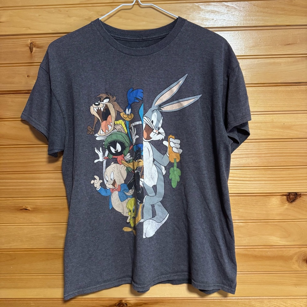 Looney Tunes Tune Squad Grey Tee XL